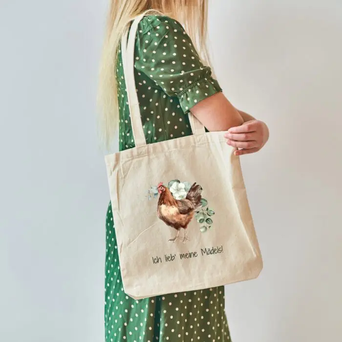 stofftasche huhn