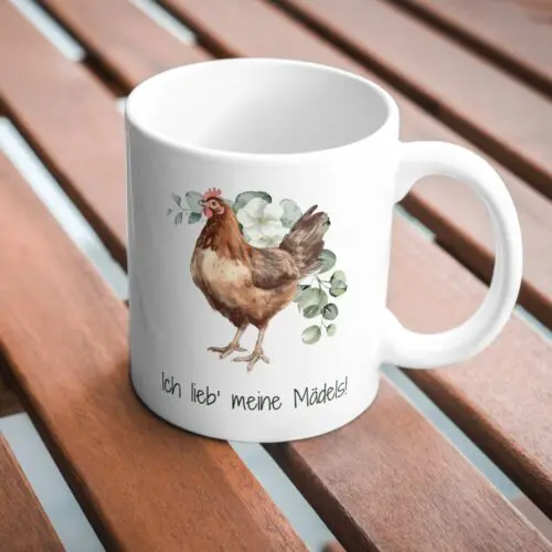 Kaffeetasse huhn