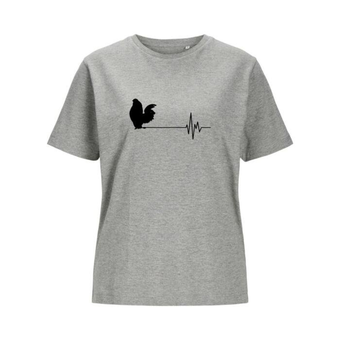 Tshirt heartbeat bartzwerg light grey