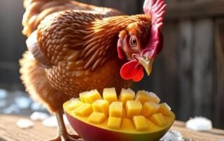 Warum du deinen Hühnern bitte kein Eiswasser oder Gefrorenes geben solltest