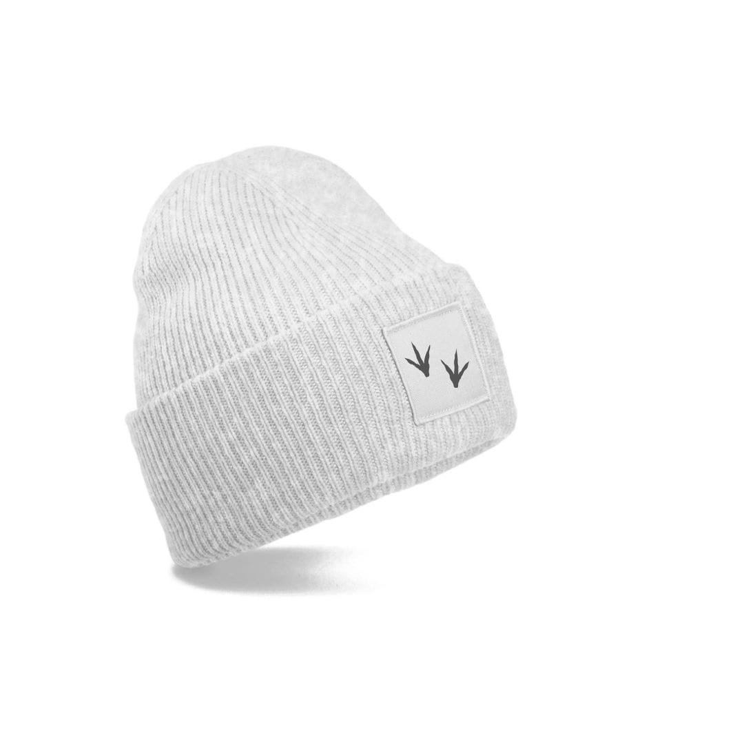 Patch Strickmütze Footprint