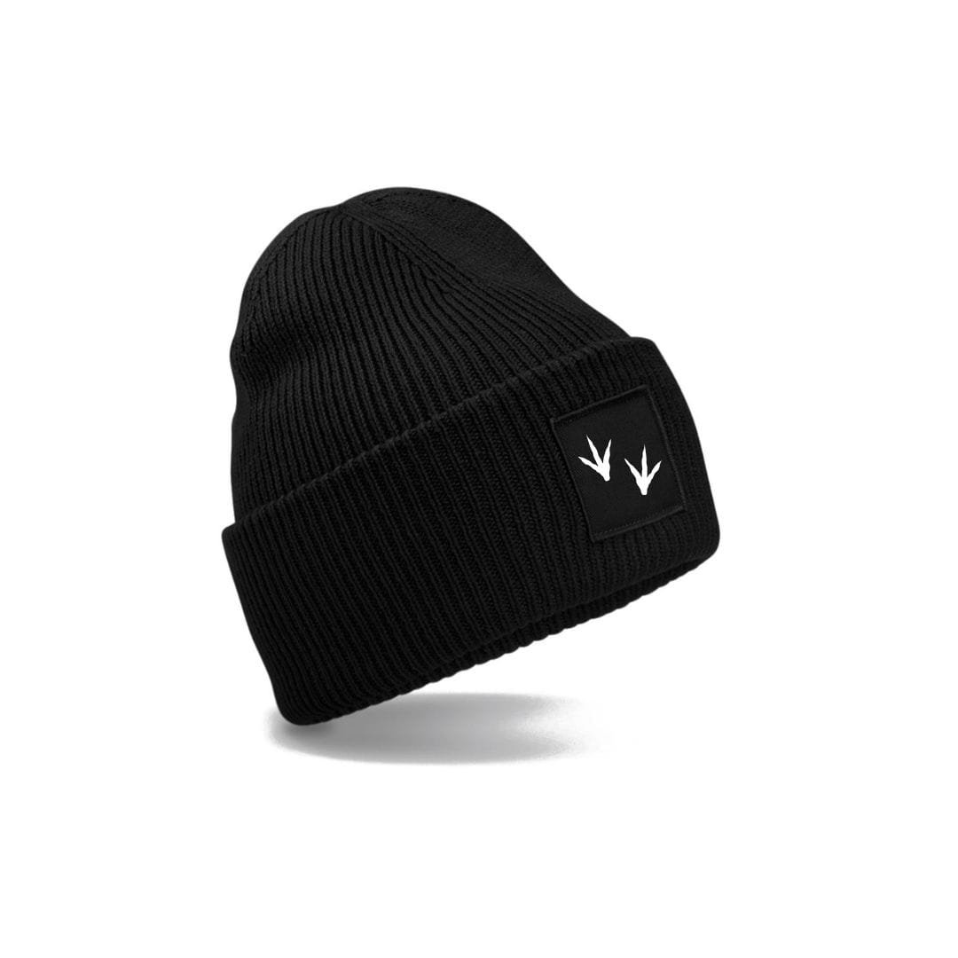 Patch Strickmütze Footprint